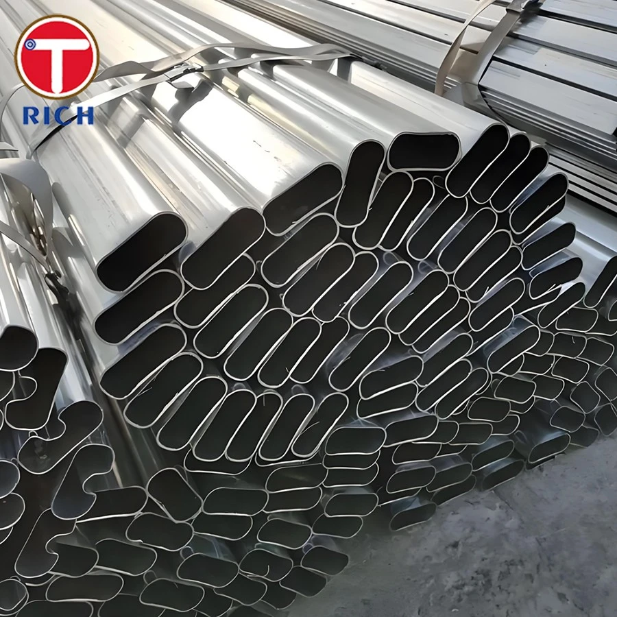Stainless Oval Exhaust Tubing high quality
