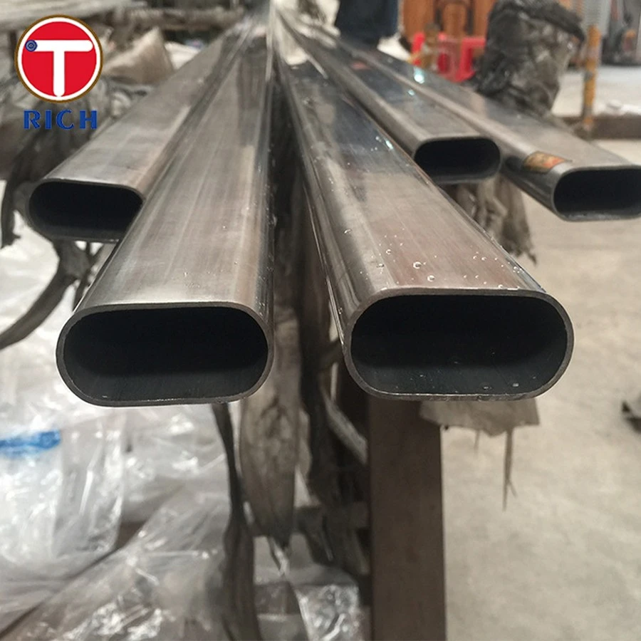 Stainless Oval Exhaust Tubing factory